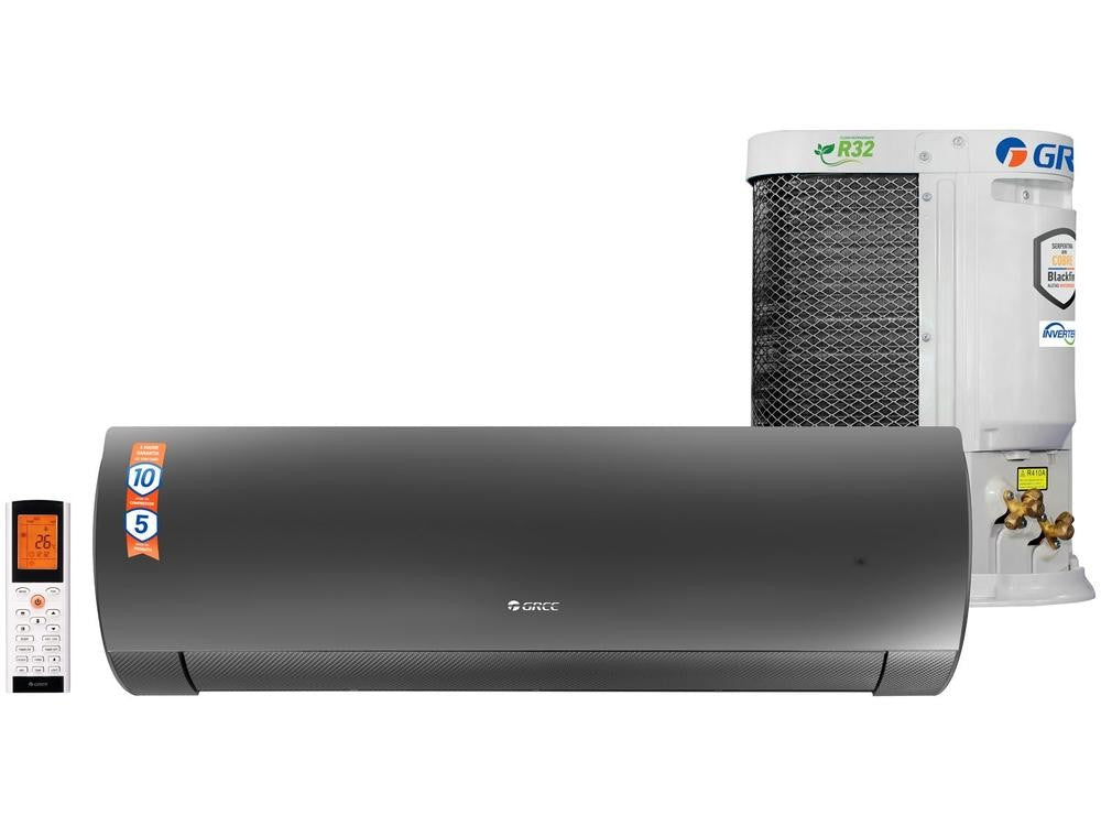 Ar-condicionado Split Gree Inverter 9.000 BTUs Frio com Wi-Fi