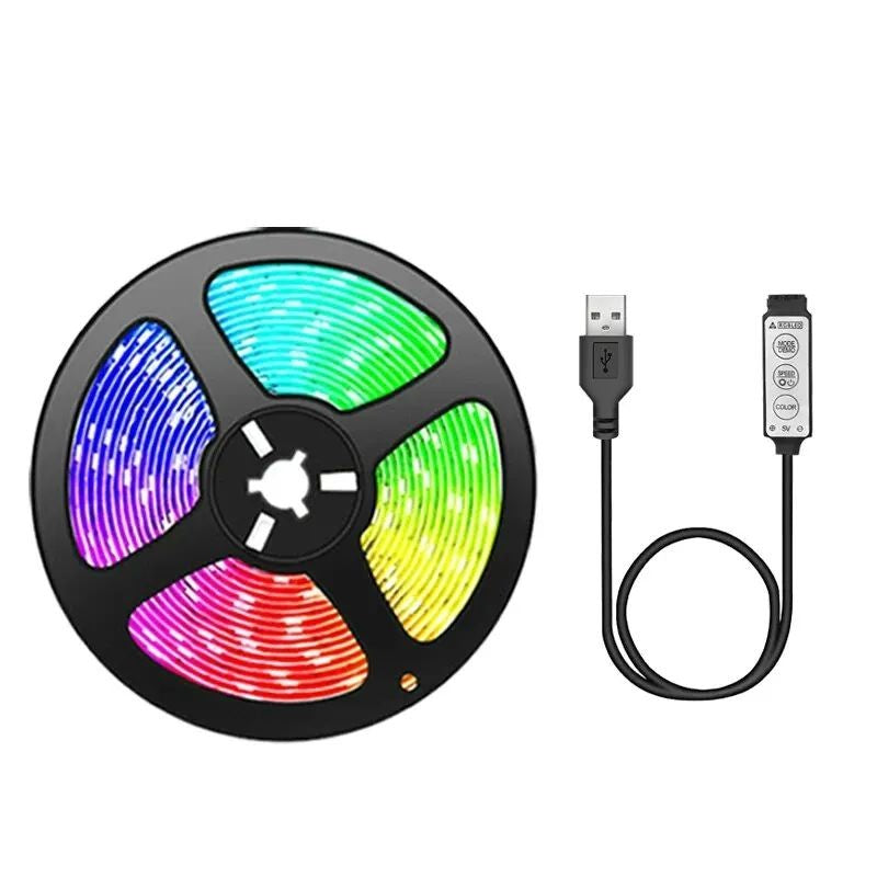 Iluminação LED RGB USB para TV