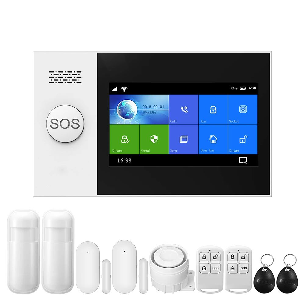 Kit de Segurança Completo WiFi/GSM